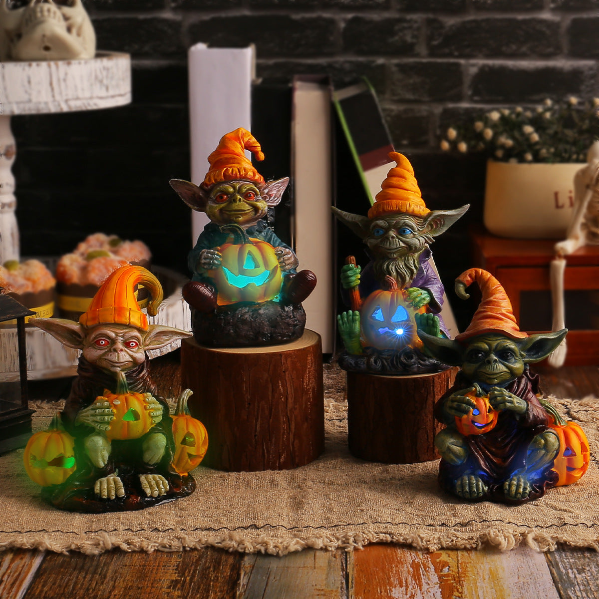 Halloween Goblin Desktop Figurine