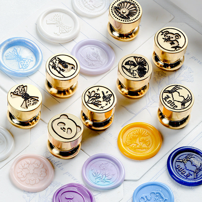 Miniature Laser Engraved Wax Seal Stamp Heads