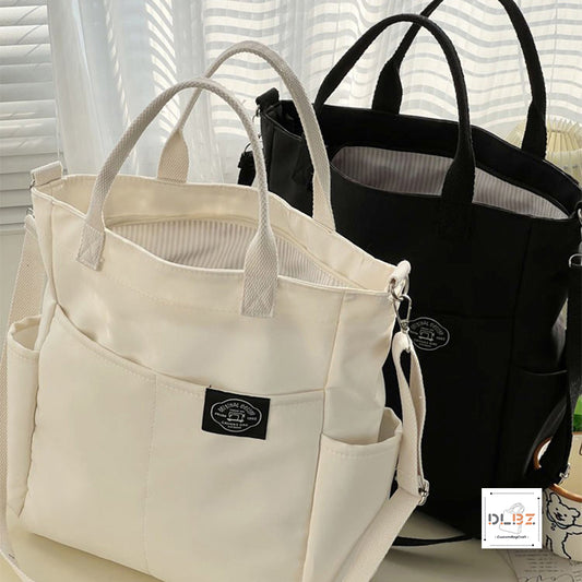 New Zipper Multi-Pocket Casual Single-Shoulder Crossbody Tote Bag