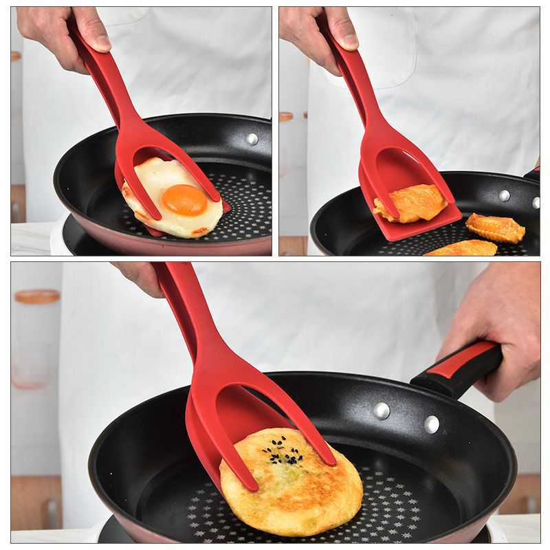 2-in-1 Nylon Spatula Frying Holder