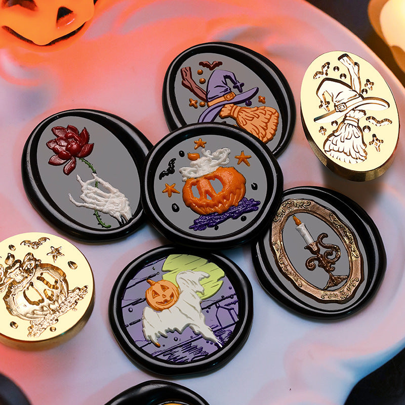 Halloween Series Wax Seal Brass Heads