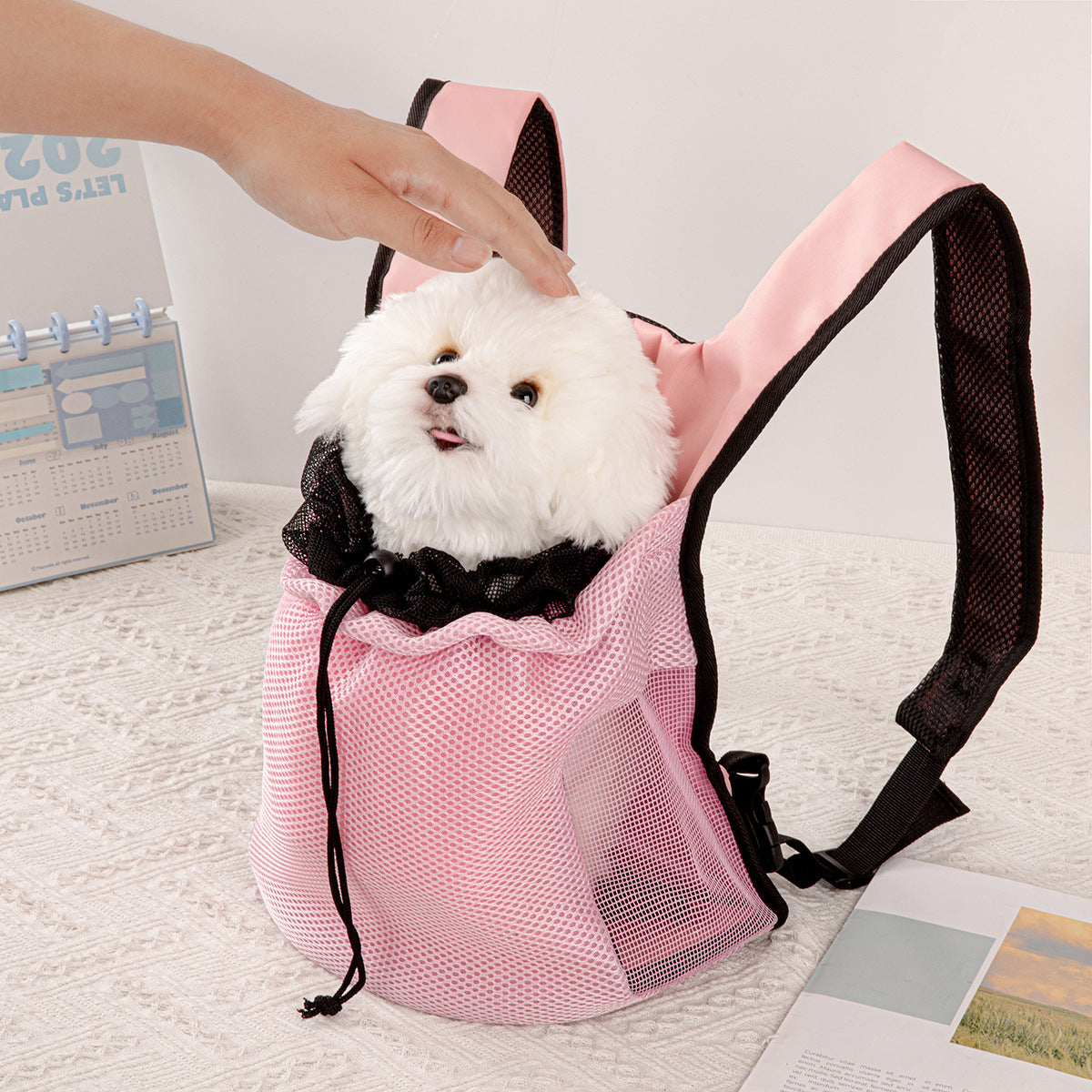 Pet Portable Shoulder Bag Chest Bag Outdoor Travel Dog Cat Backpack