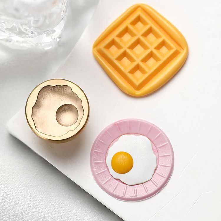 Dessert Series Brass Wax Seal Stamp Heads