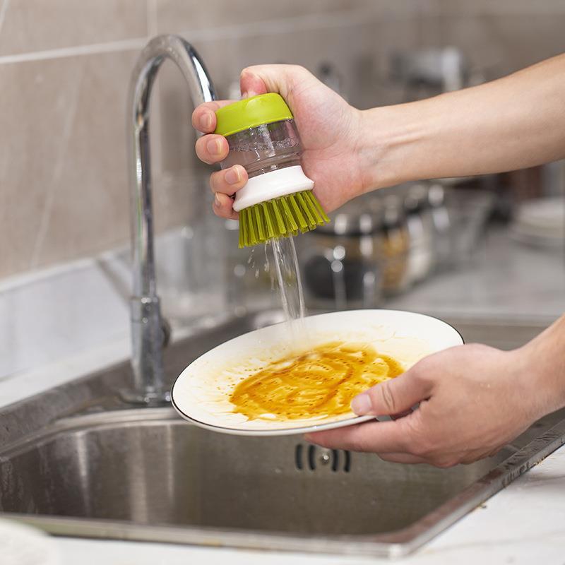 Rotating Kitchen Cleaning Brush