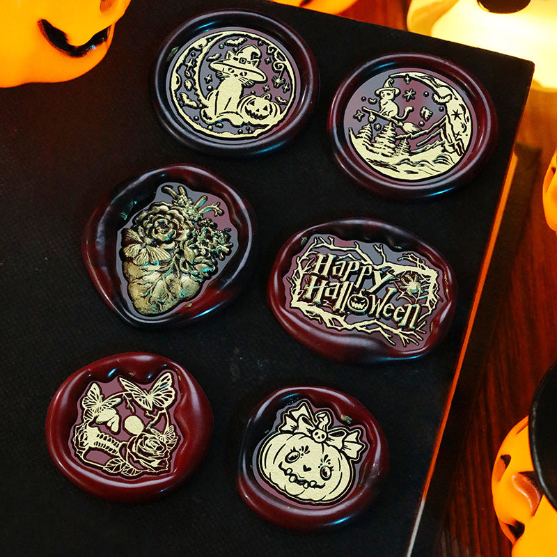 Halloween Series Wax Seal Brass Heads