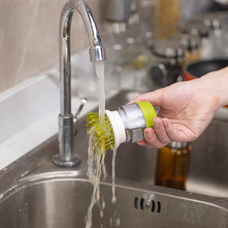 Rotating Kitchen Cleaning Brush