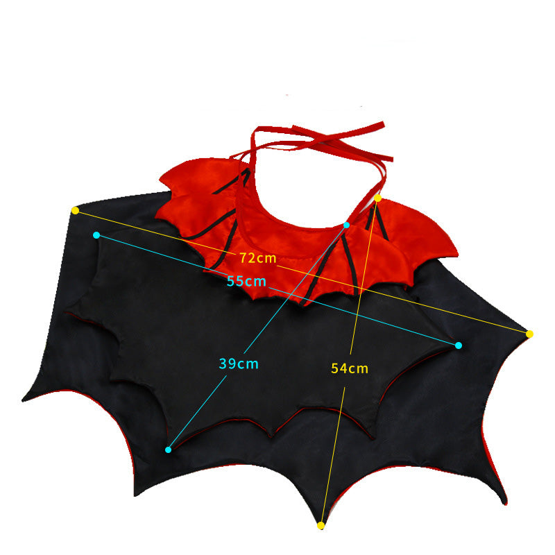 Halloween Pet Vampire Cloak Costume