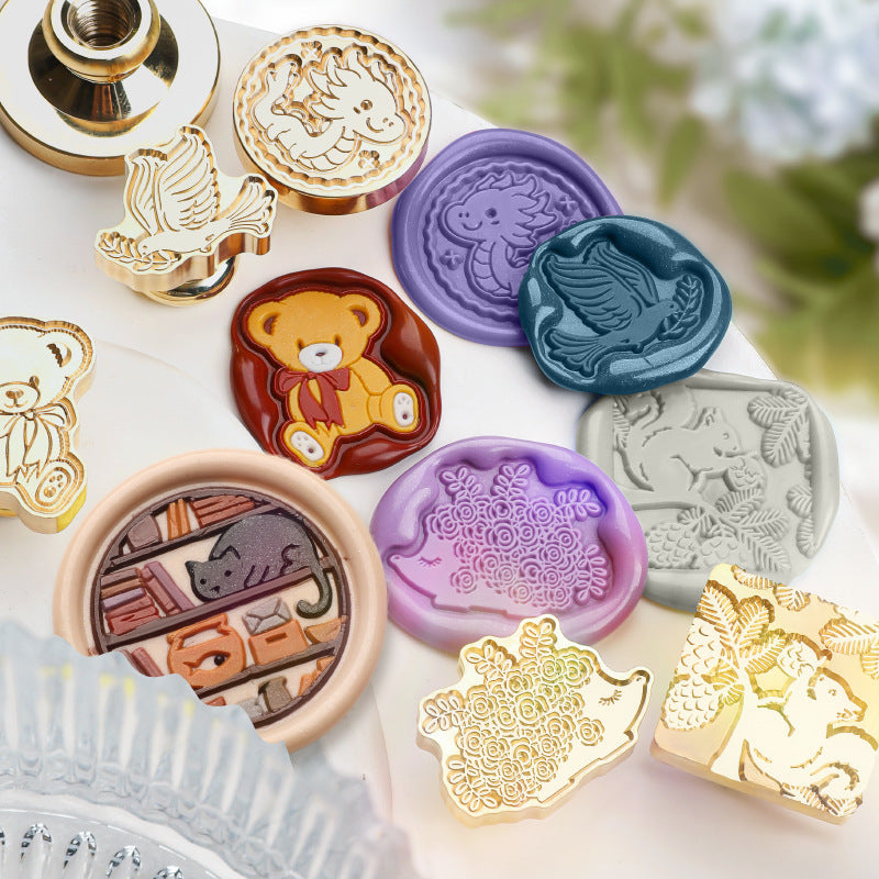 Dreamy Animal Wax Seal Stamp Brass Heads