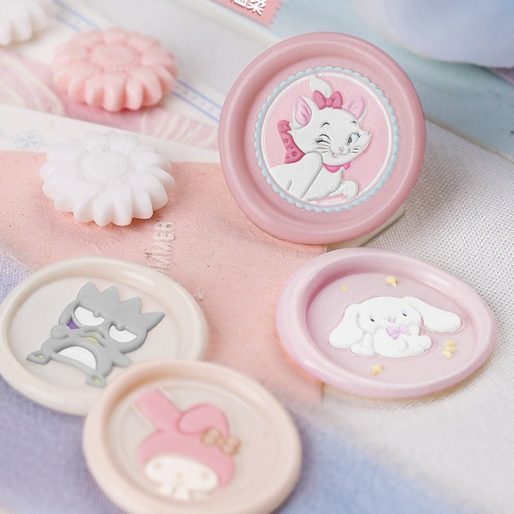 Cute Animal Mini Laser Wax Seal Stamp Heads