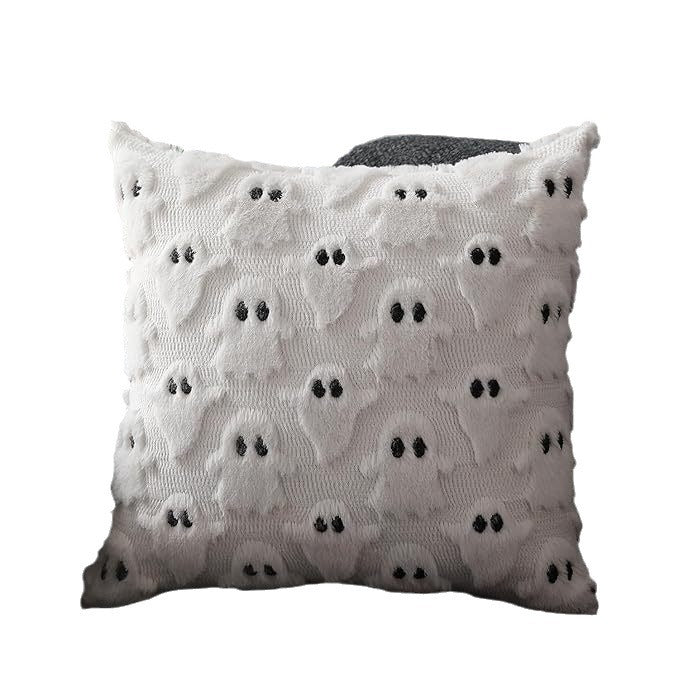 Halloween Ghost Pattern Cushion Cover