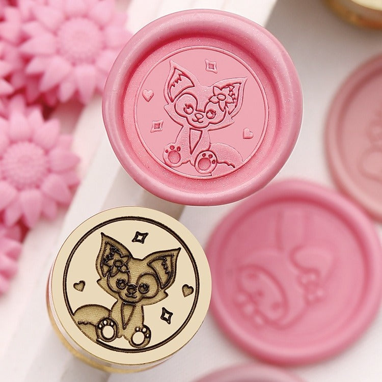 Cute Animal Mini Laser Wax Seal Stamp Heads