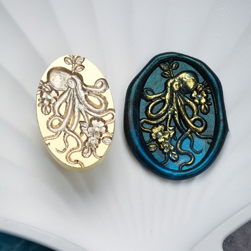 Ocean Series Wax Seal Brass Heads