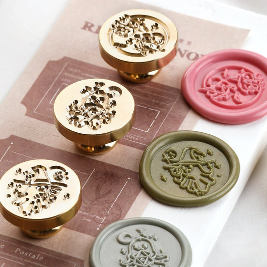 Adorable Animal Series Brass Wax Seal Stamp Heads