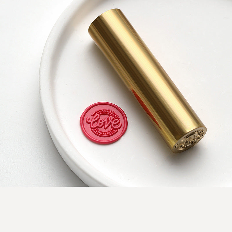 Mini Solid Brass Wax Seal Stamp Heads