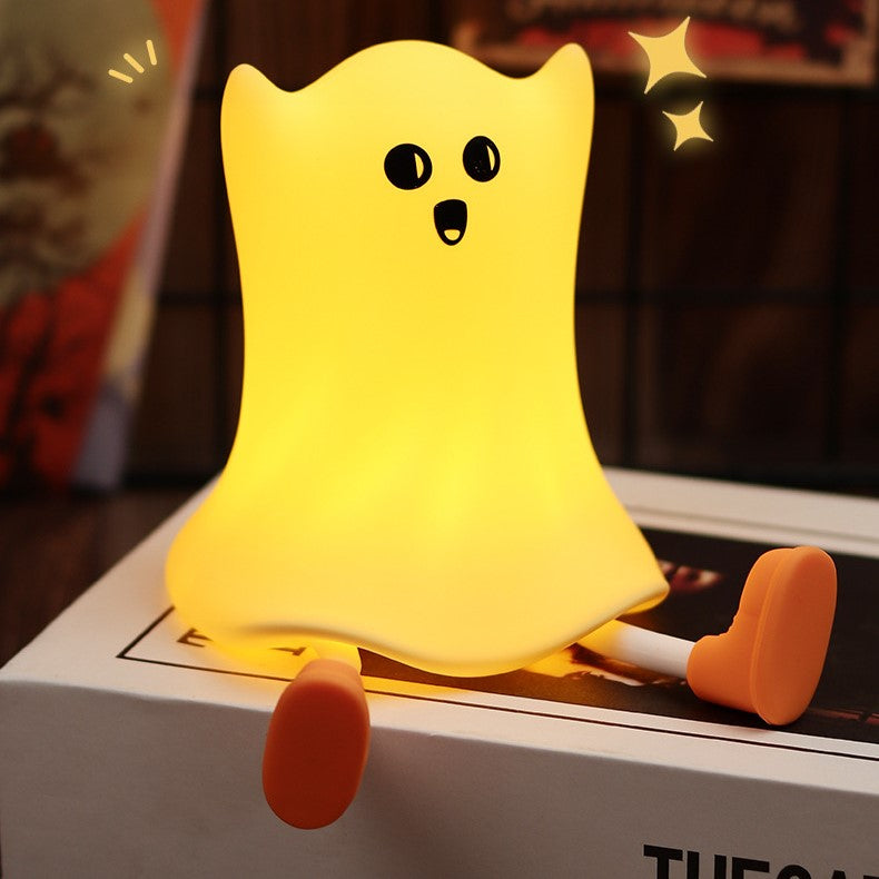 Ghost Silicone Night Light with Timer