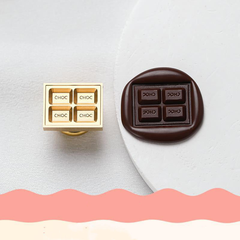 Dessert Series Brass Wax Seal Stamp Heads