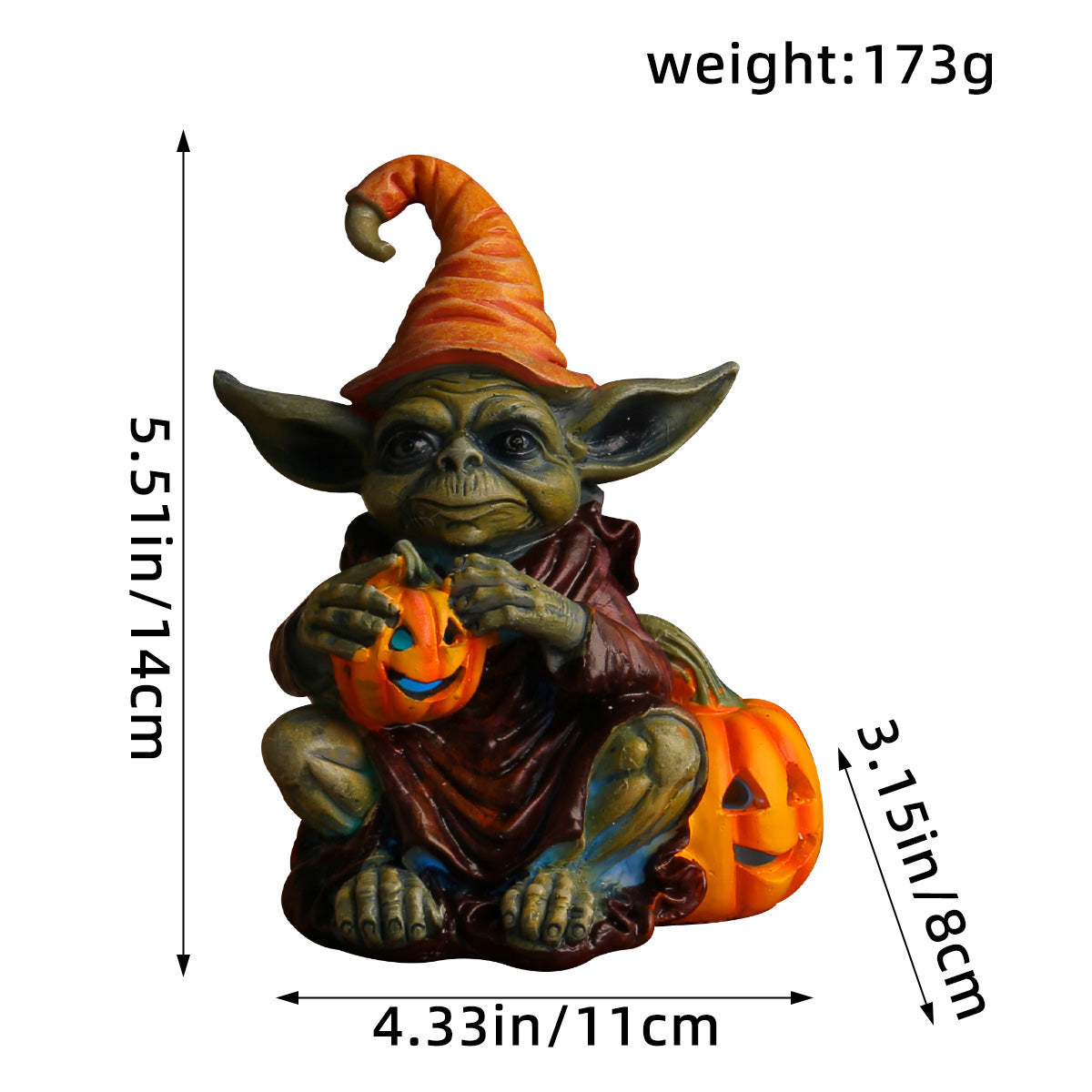 Halloween Goblin Desktop Figurine