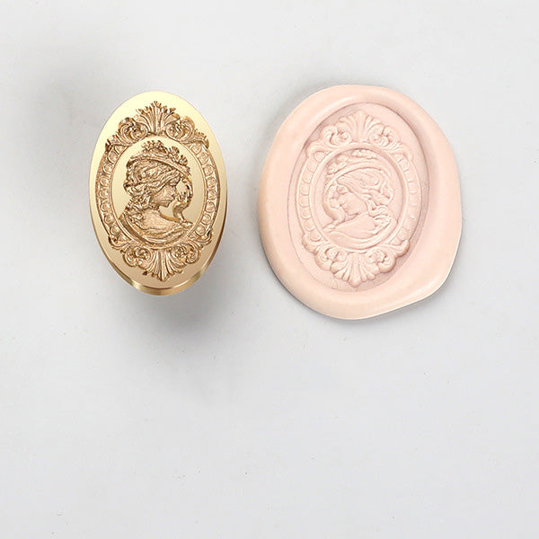 Engraved Brass Wax Seal Stamp Heads