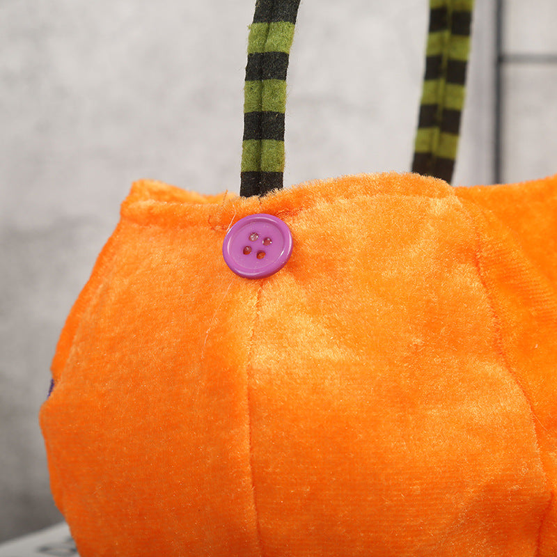 Halloween Themed Plush Trick-or-Treat Bags