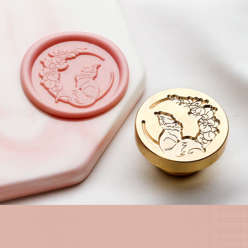 Adorable Animal Series Brass Wax Seal Stamp Heads