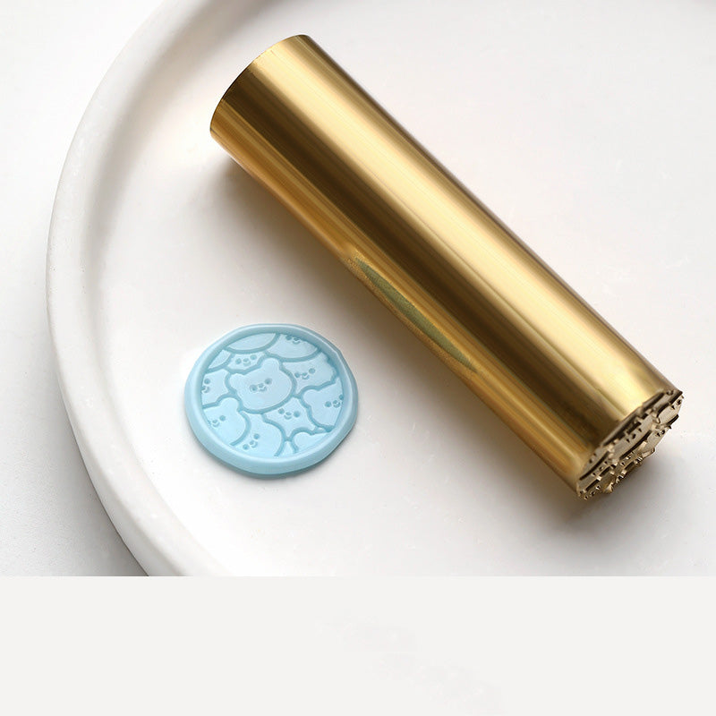 Mini Solid Brass Wax Seal Stamp Heads