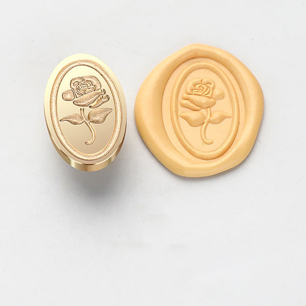 Engraved Brass Wax Seal Stamp Heads