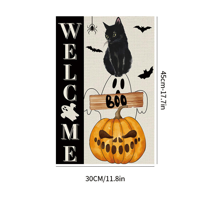 Halloween Themed Decorative Flags