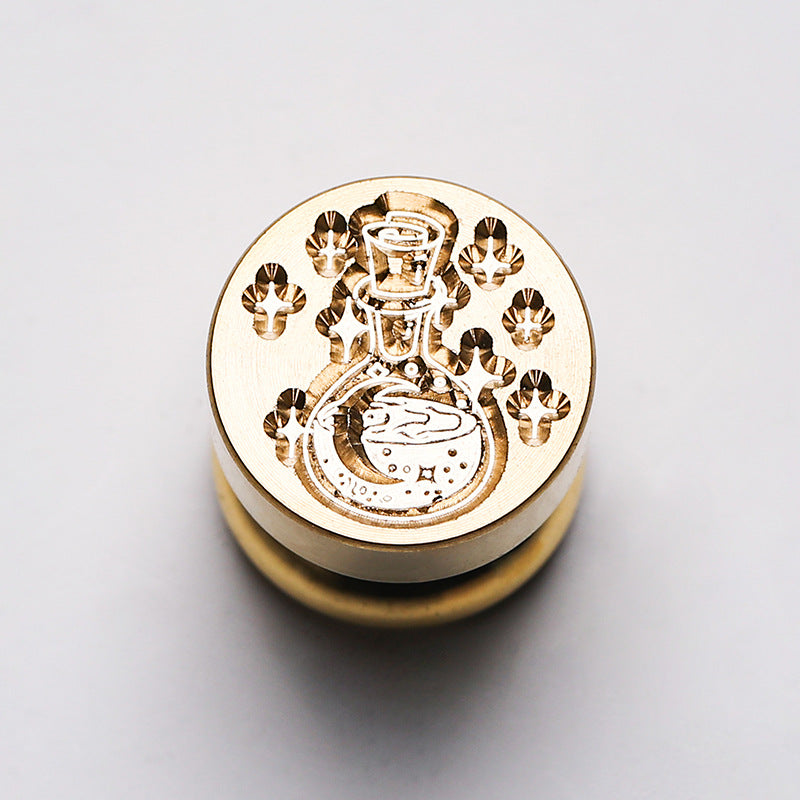 1.5cm Mini Brass Wax Seal Stamp Heads