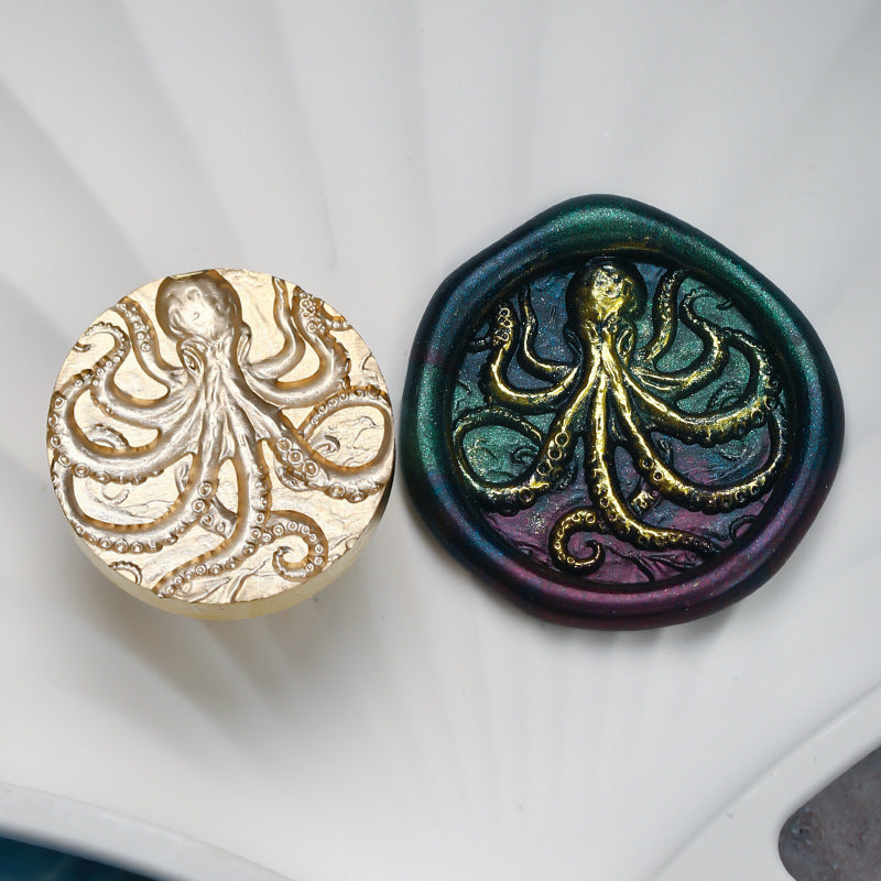 Ocean Series Wax Seal Brass Heads