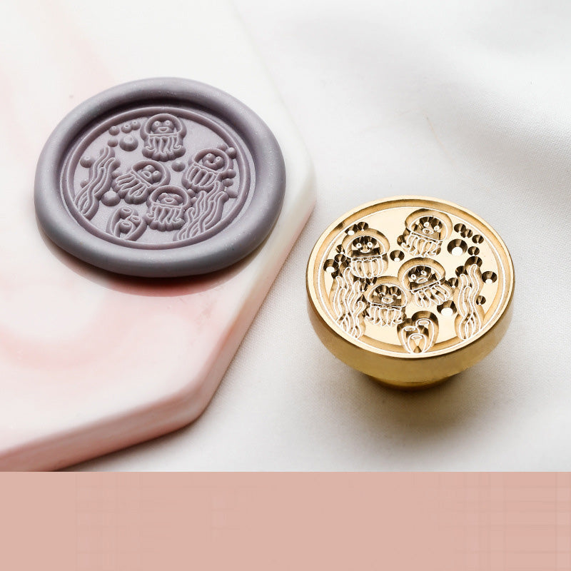 Adorable Animal Series Brass Wax Seal Stamp Heads