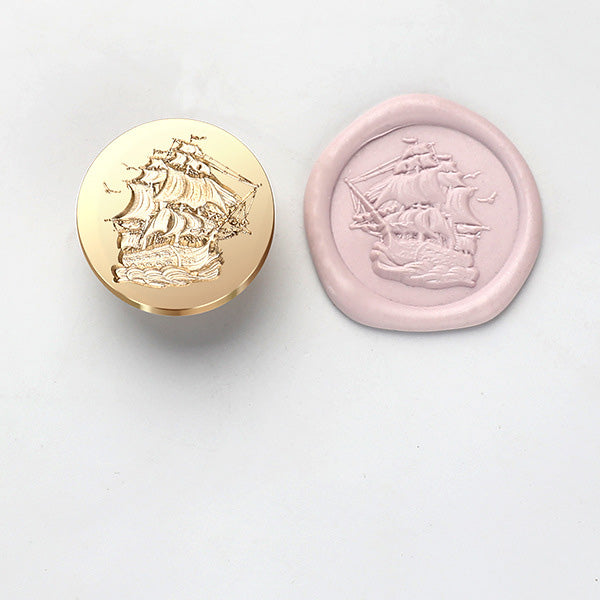 Engraved Brass Wax Seal Stamp Heads