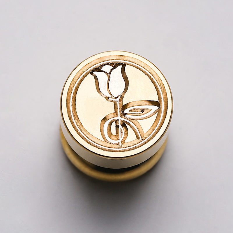 1.5cm Mini Brass Wax Seal Stamp Heads