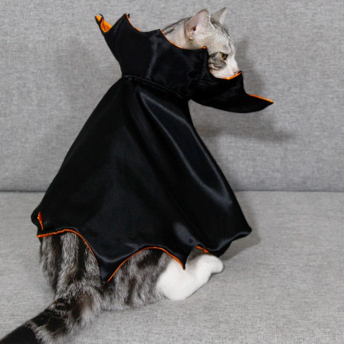 Halloween Pet Vampire Cloak Costume