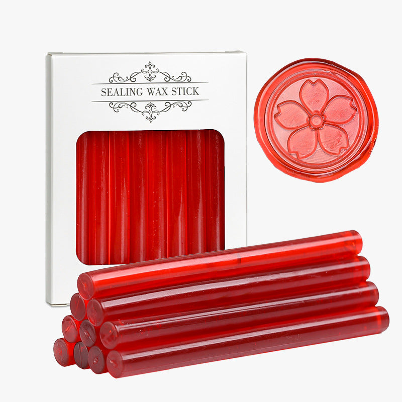 1.1cm Round Translucent Crystal Wax Sticks