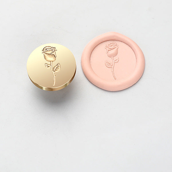 Engraved Brass Wax Seal Stamp Heads