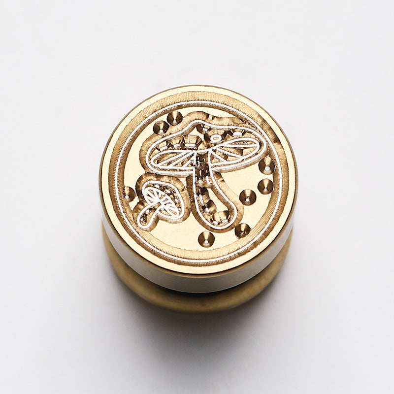 1.5cm Mini Brass Wax Seal Stamp Heads