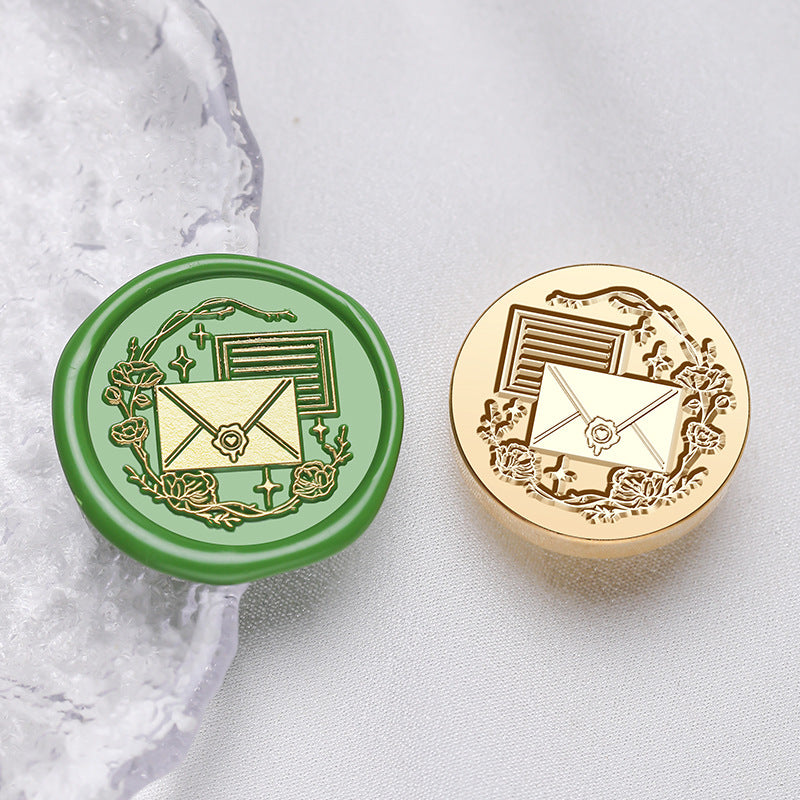 Graduation Season Brass Wax Seal Head