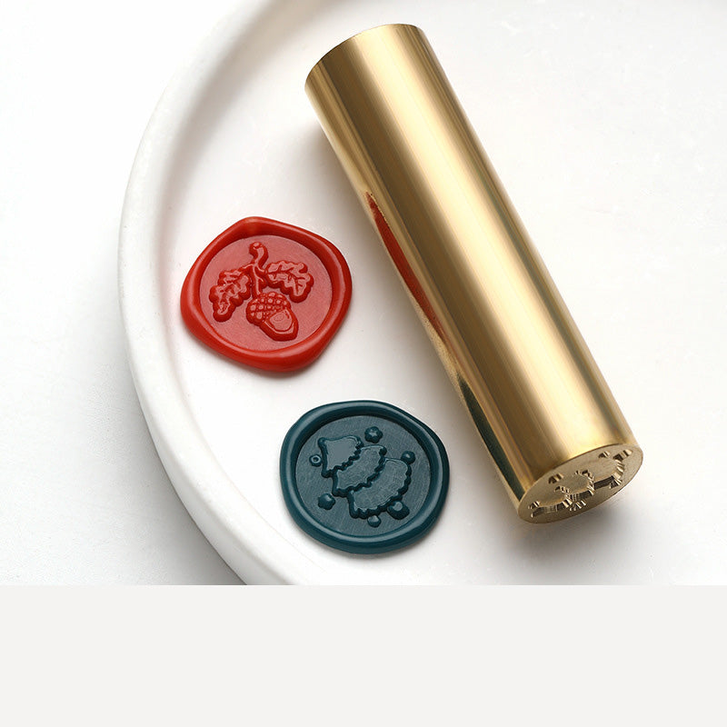 Mini Solid Brass Wax Seal Stamp Heads