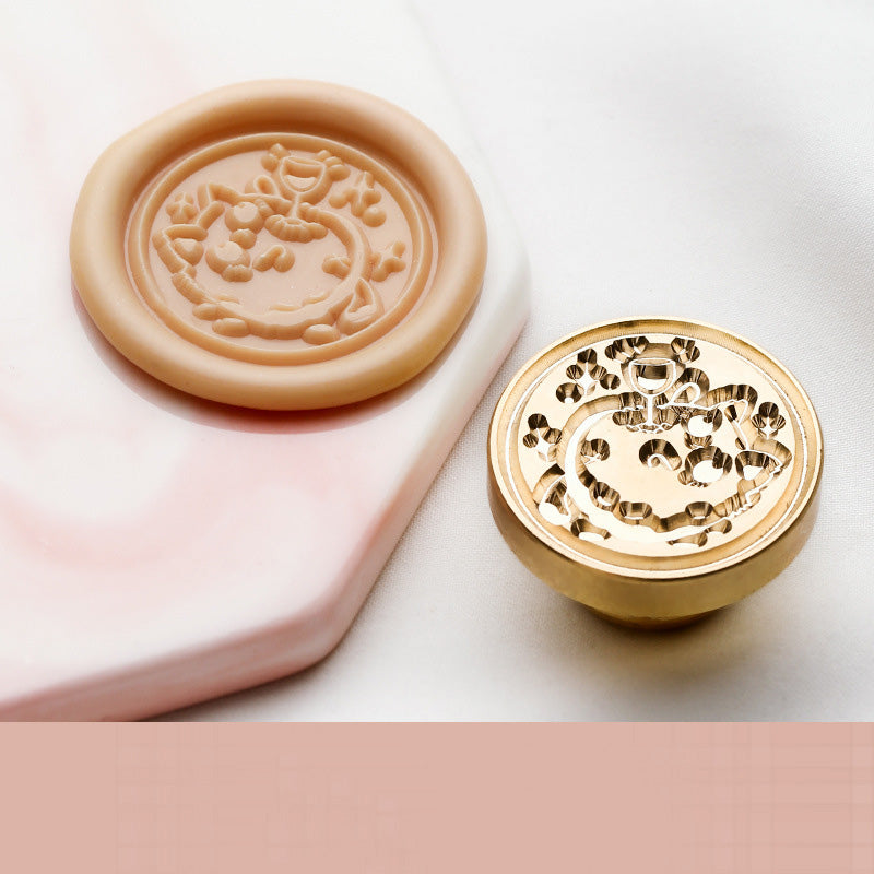 Adorable Animal Series Brass Wax Seal Stamp Heads