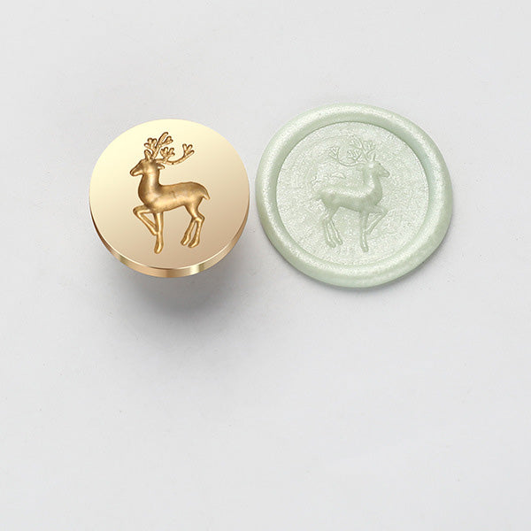 Engraved Brass Wax Seal Stamp Heads