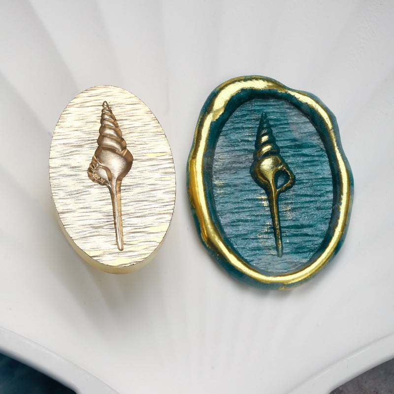 Ocean Series Wax Seal Brass Heads