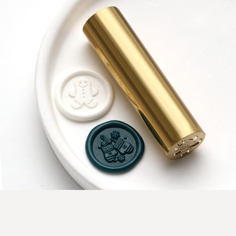 Mini Solid Brass Wax Seal Stamp Heads