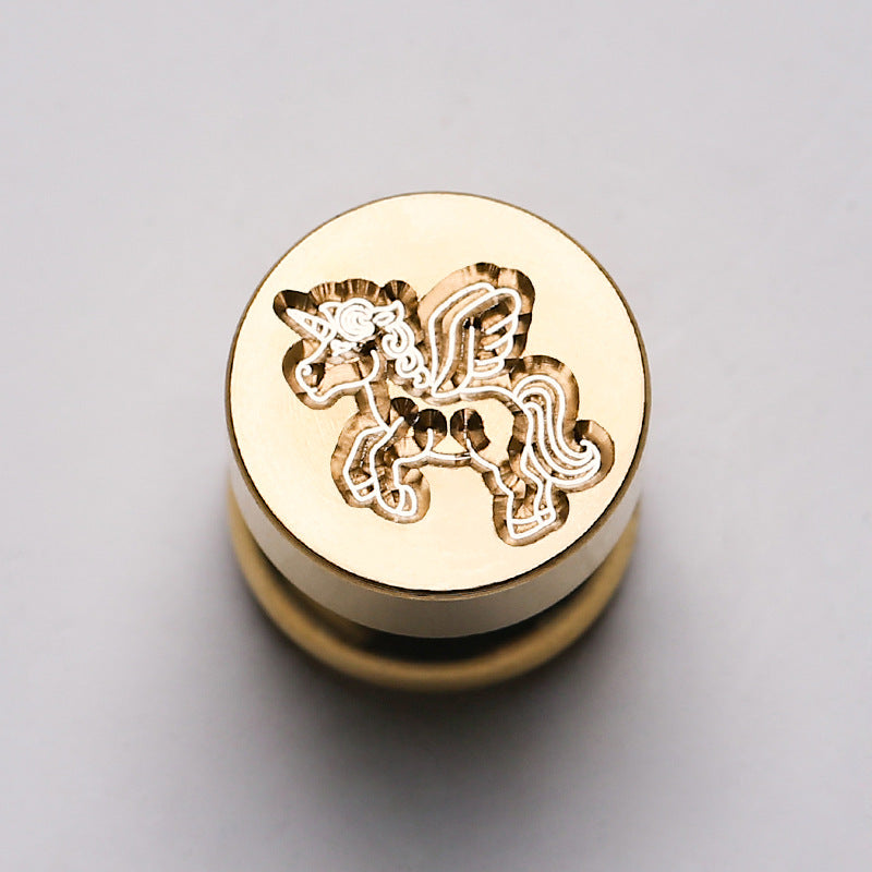 1.5cm Mini Brass Wax Seal Stamp Heads