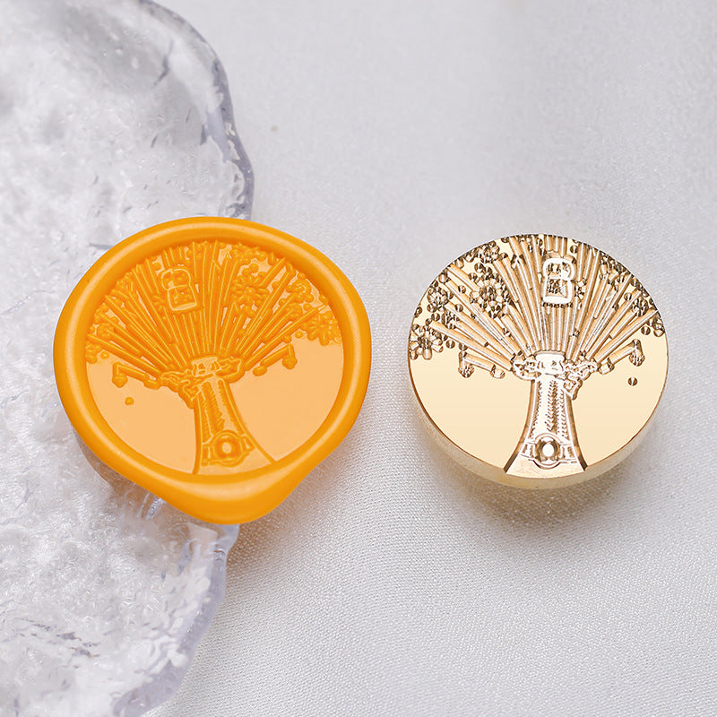 Graduation Season Brass Wax Seal Head