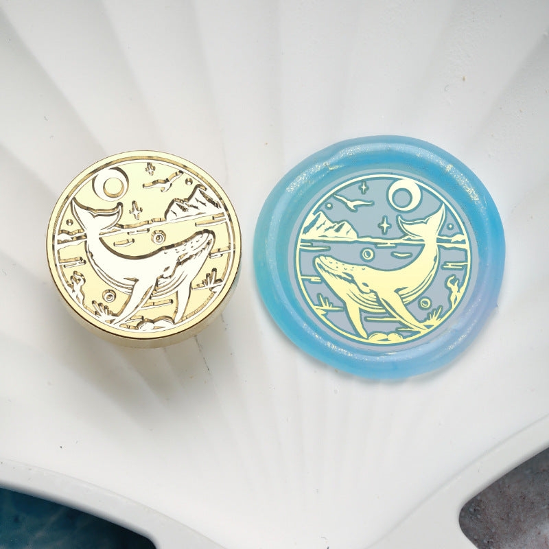 Ocean Series Wax Seal Brass Heads