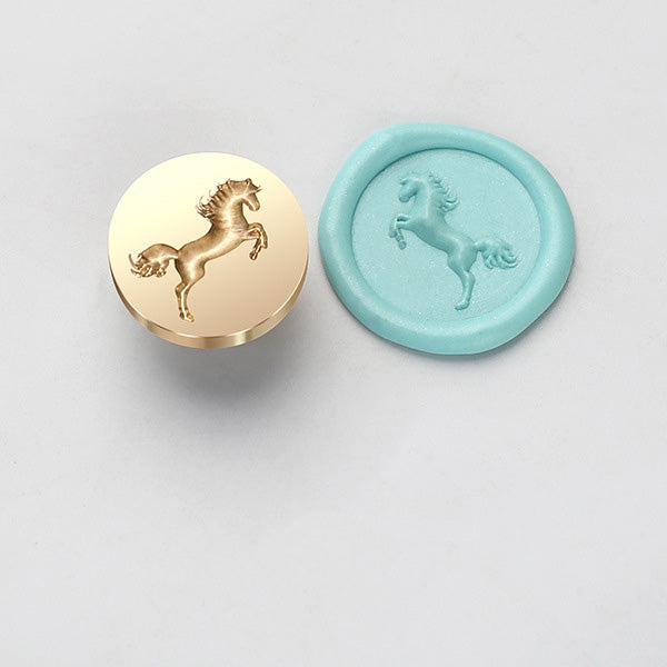 Engraved Brass Wax Seal Stamp Heads