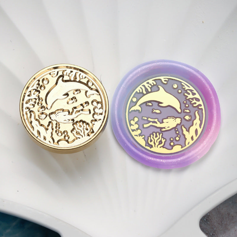 Ocean Series Wax Seal Brass Heads