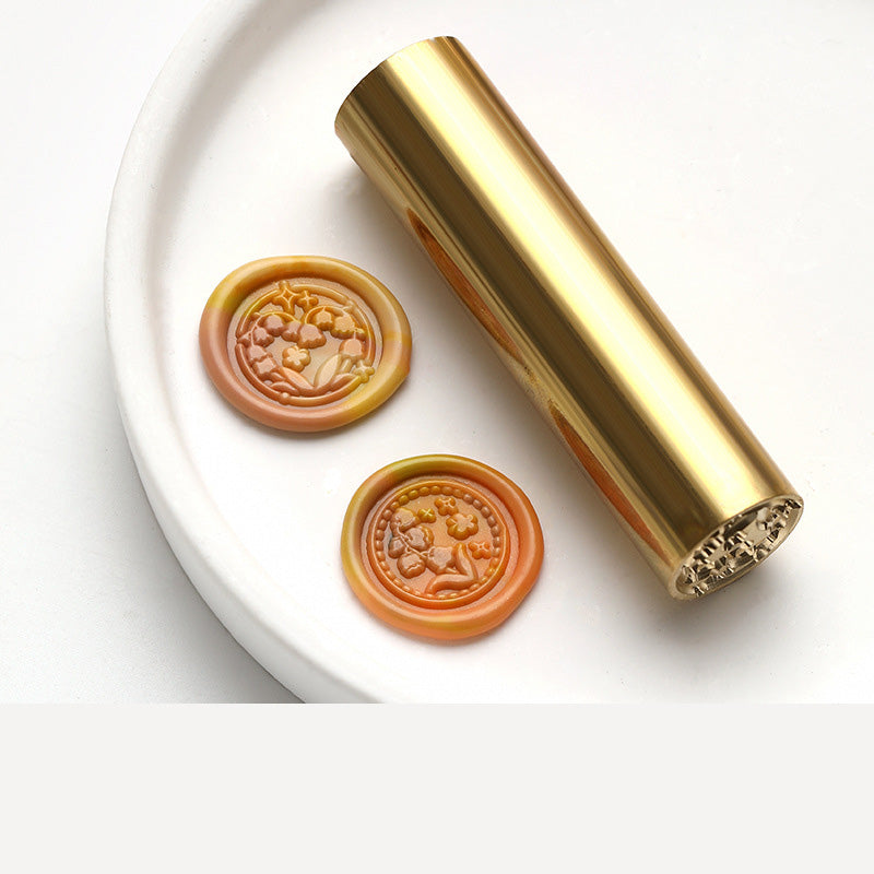 Mini Solid Brass Wax Seal Stamp Heads