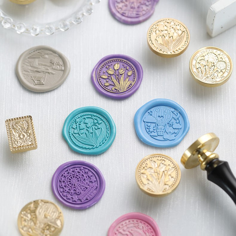 Art Series Wax Seal Brass Heads