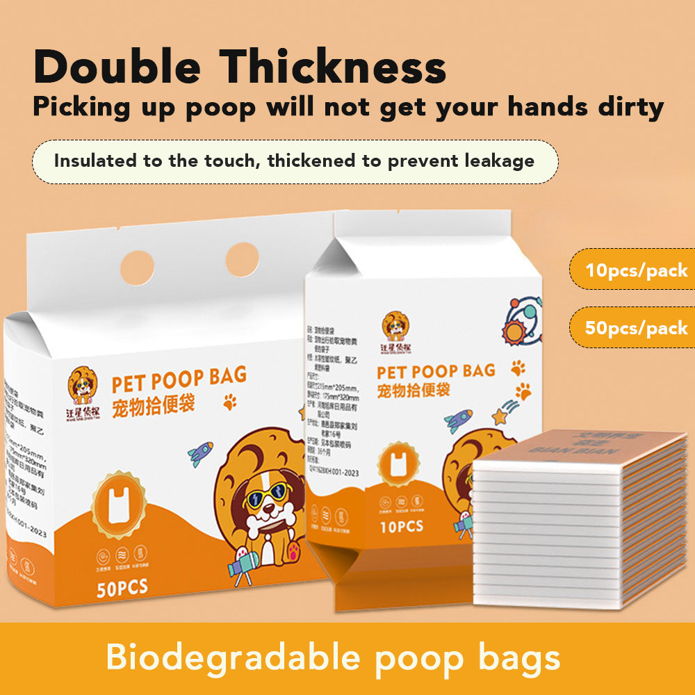 Thickened Pet Poop Bag Biodegradable